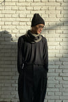 Werkstatt Munchen carbon color cashmere hat M8013
